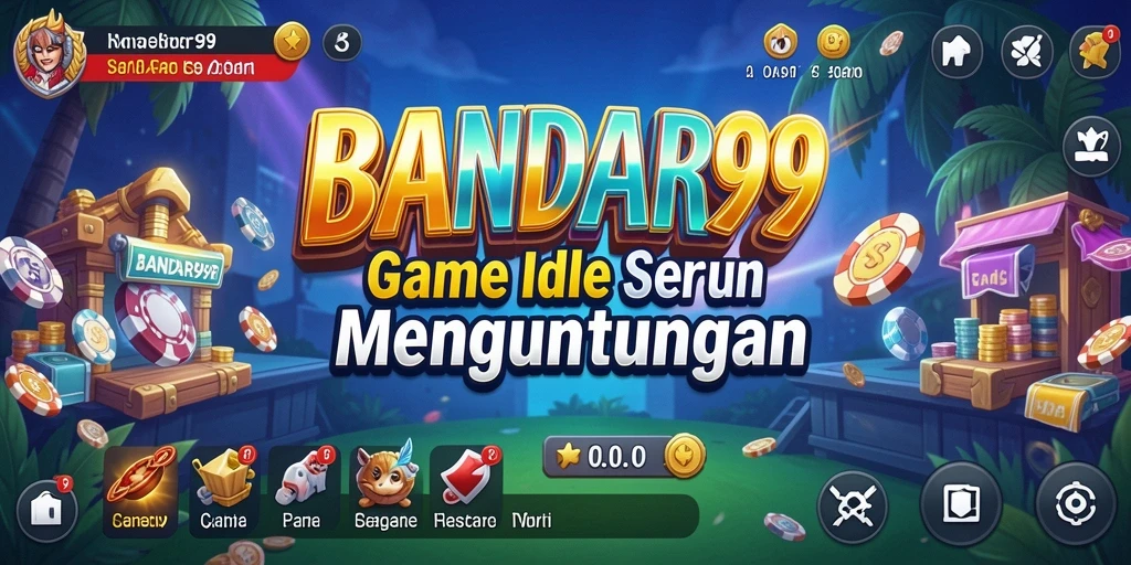 Tampilan gameplay dari BANDAR99 menampilkan grafik yang menarik dan interaksi yang dinamis.