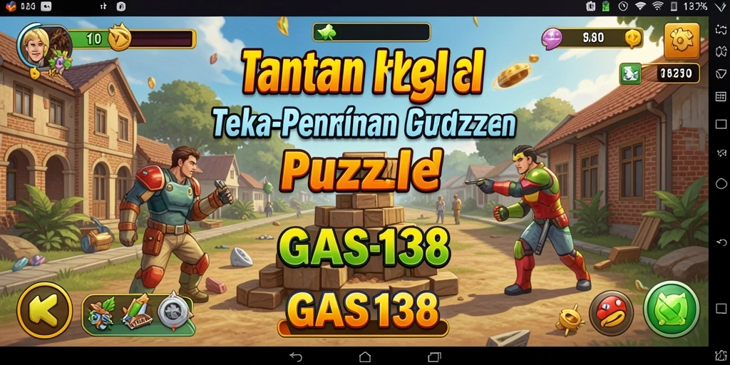 Screenshot menampilkan gameplay GAS138 yang menarik dan menantang puzzle.