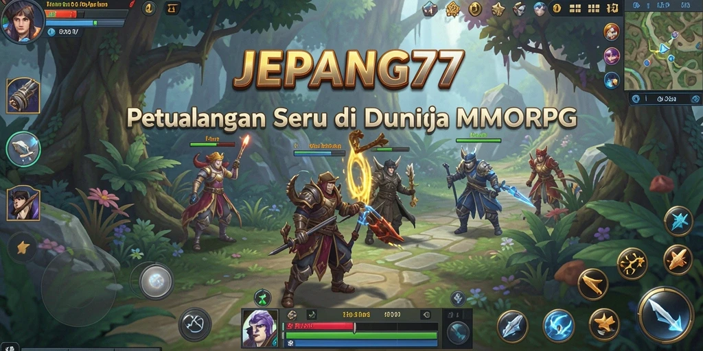 Screenshot aksi seru dalam JEPANG77, memperlihatkan pertempuran epik dan interaksi pemain.