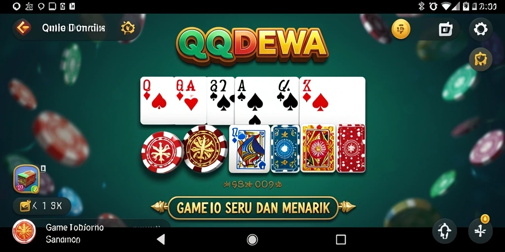 Tampilan gameplay seru di QQDEWA dengan grafis menawan.