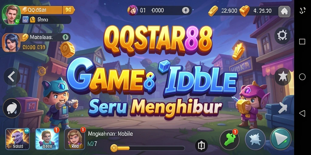 Tampilan utama gameplay QQSTAR88 yang menarik dan menghibur.