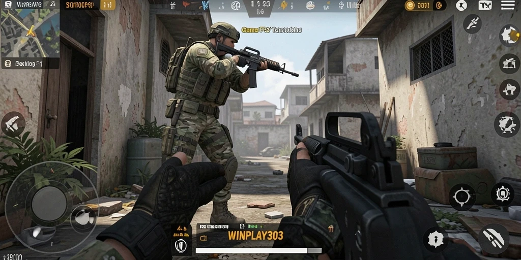 Tampilan gameplay seru dan mendebarkan di WINPLAY303.