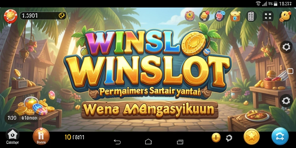 Tampilan gameplay WINSLOT yang colorful dan interaktif.