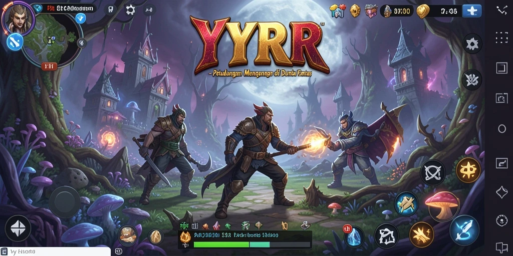 Tampilan menakjubkan dalam gameplay YYRR yang penuh petualangan.